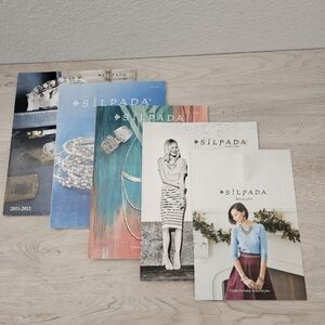 Silpada Jewelry Catalogs 2011, 2012-13, 2015, 2016 Plus 2014 Holiday Guide